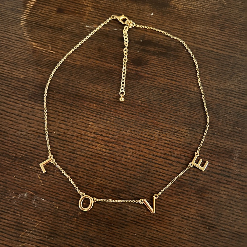 LOVE necklace